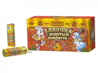 Хлопушка с золотым конфетти Хлопушки купить в Волгореченске | volgorechensk.salutsklad.ru