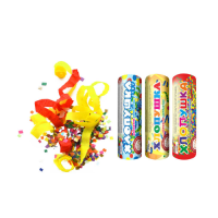 Набор ( 3конф.+3серп.) Набор хлопушек купить в Волгореченске | volgorechensk.salutsklad.ru