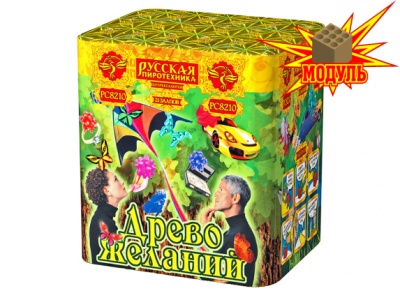 Древо Желаний Батарея салютов купить в Волгореченске | volgorechensk.salutsklad.ru