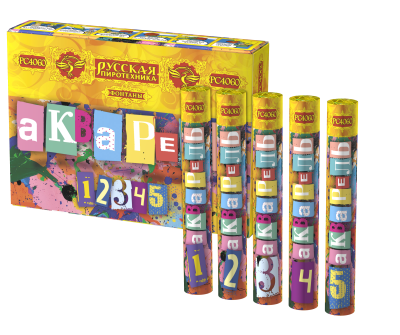 Акварель Фонтан пиротехнический купить в Волгореченске | volgorechensk.salutsklad.ru