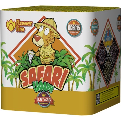 Сафари Батарея салютов купить в Волгореченске | volgorechensk.salutsklad.ru