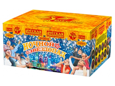 Ночной звездопад Комбинированный Фейерверк купить в Волгореченске | volgorechensk.salutsklad.ru
