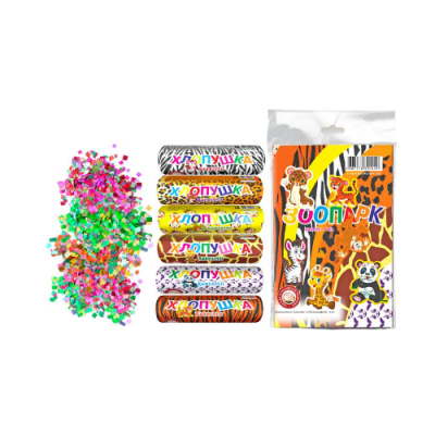 Зоопарк УПЗ Набор хлопушек купить в Волгореченске | volgorechensk.salutsklad.ru