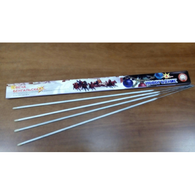 Новогодние 650-4 мм. Бенгальские огни купить в Волгореченске | volgorechensk.salutsklad.ru