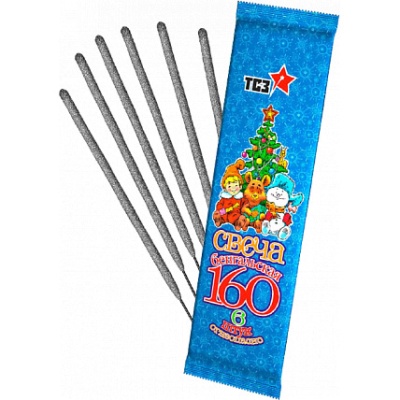 160-1 мм. Бенгальские огни купить в Волгореченске | volgorechensk.salutsklad.ru