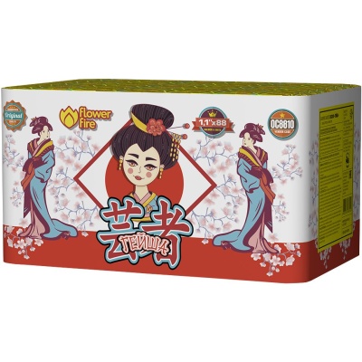 Гейша Батарея салютов купить в Волгореченске | volgorechensk.salutsklad.ru