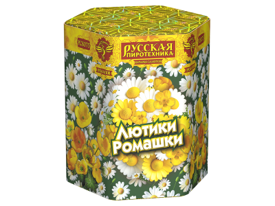 Лютики-Ромашки Фейерверк купить в Волгореченске | volgorechensk.salutsklad.ru